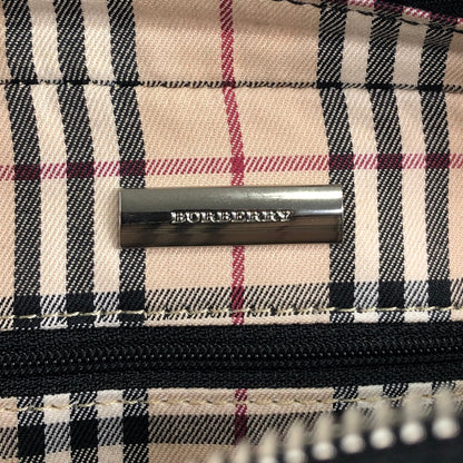 BURBERRY Logo Shoulder bag Black Vintage a7p8nh