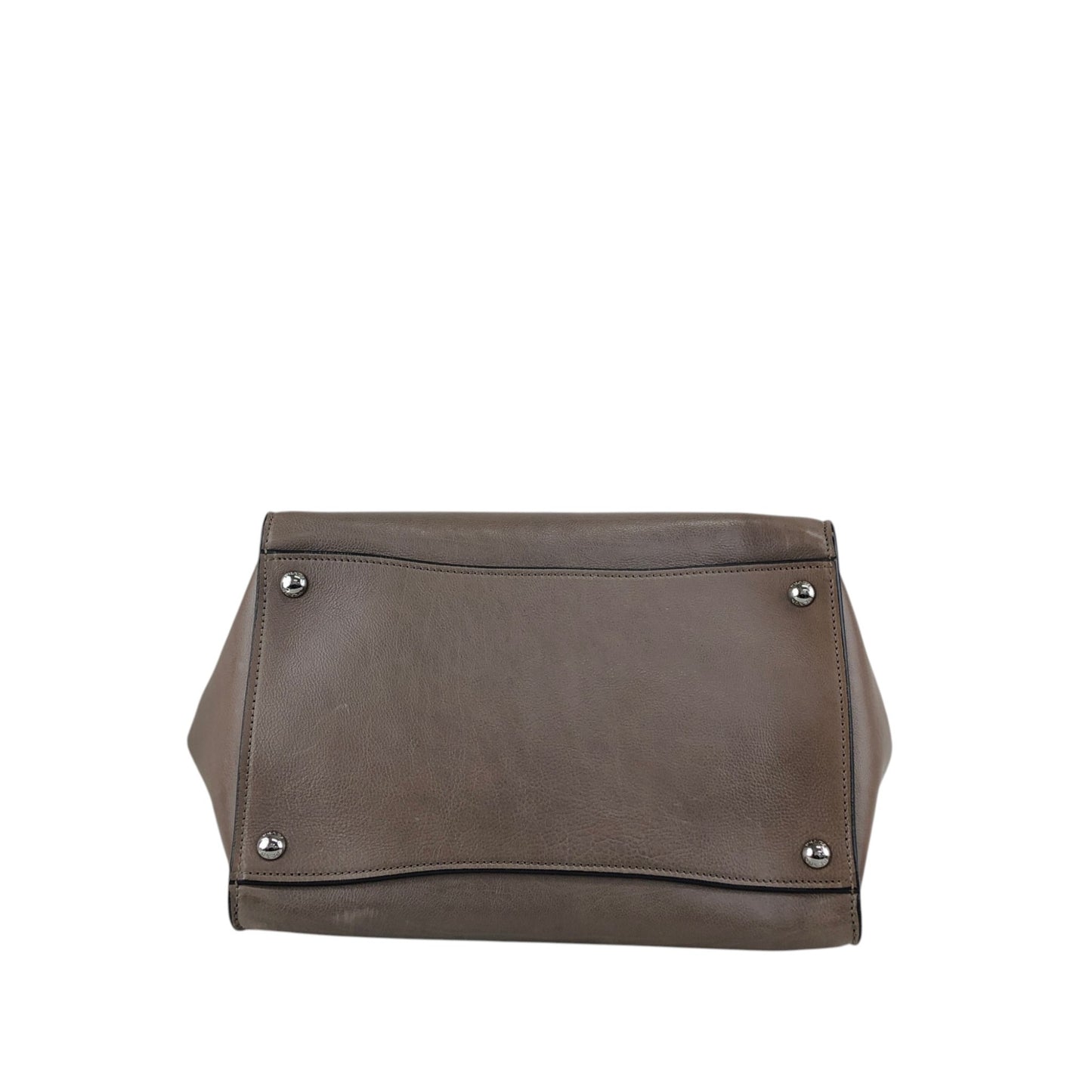 PRADA Triangle Logo Two-way Handbag Shoulder bag Brown Vintage miurph