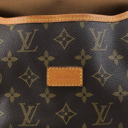 LOUIS VUITTON Monogram Shoulder bag Brown Vintage 27my8c