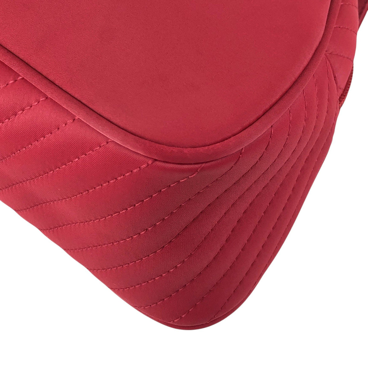 Yves Saint Laurent YSL Logo Handbag Red Vintage ebzsxr
