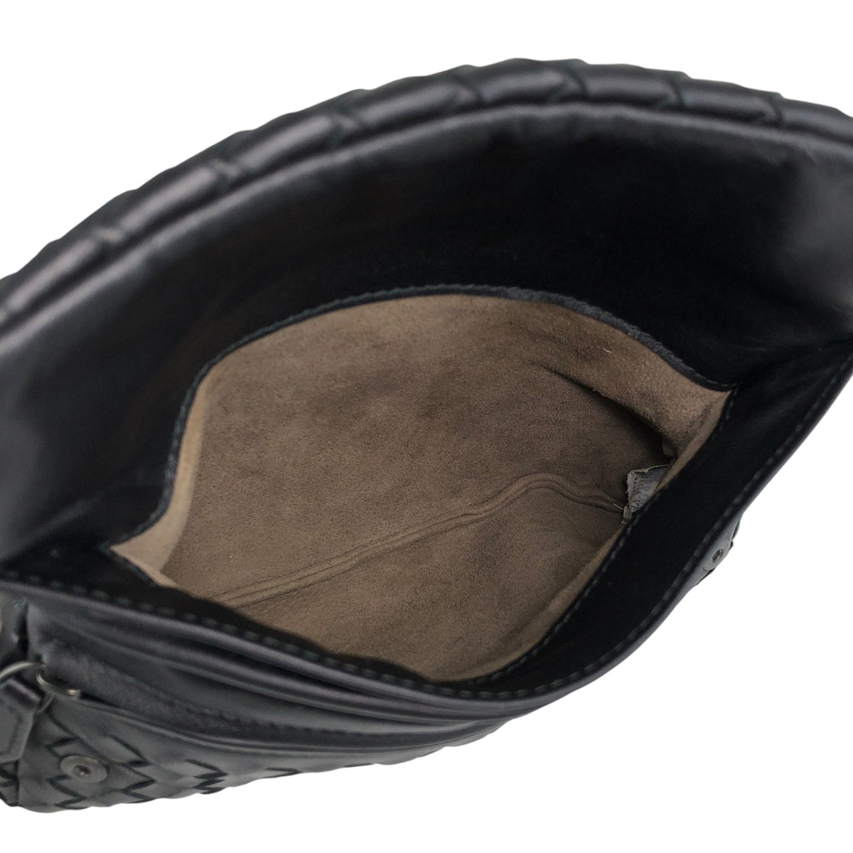 Bottega Veneta Intrecciato Shoulder bag Black Vintage 37ps5x