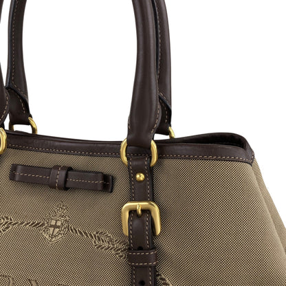 PRADA 標誌手袋 棕色 復古 7avgyx