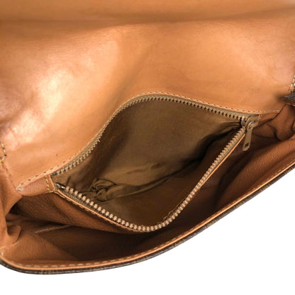 CELINE Macadam Blason  Shoulder bag Brown Vintage t38p84
