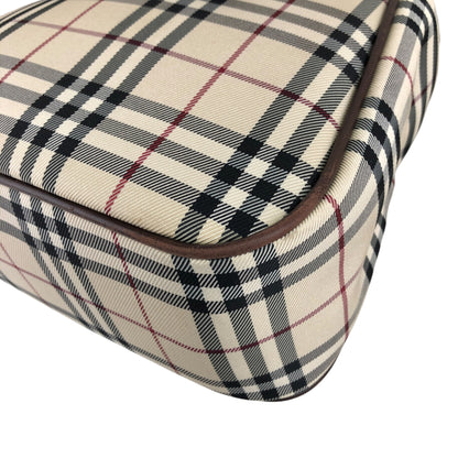 BURBERRY Nova Check Backpack Beige Vintage anxvnm