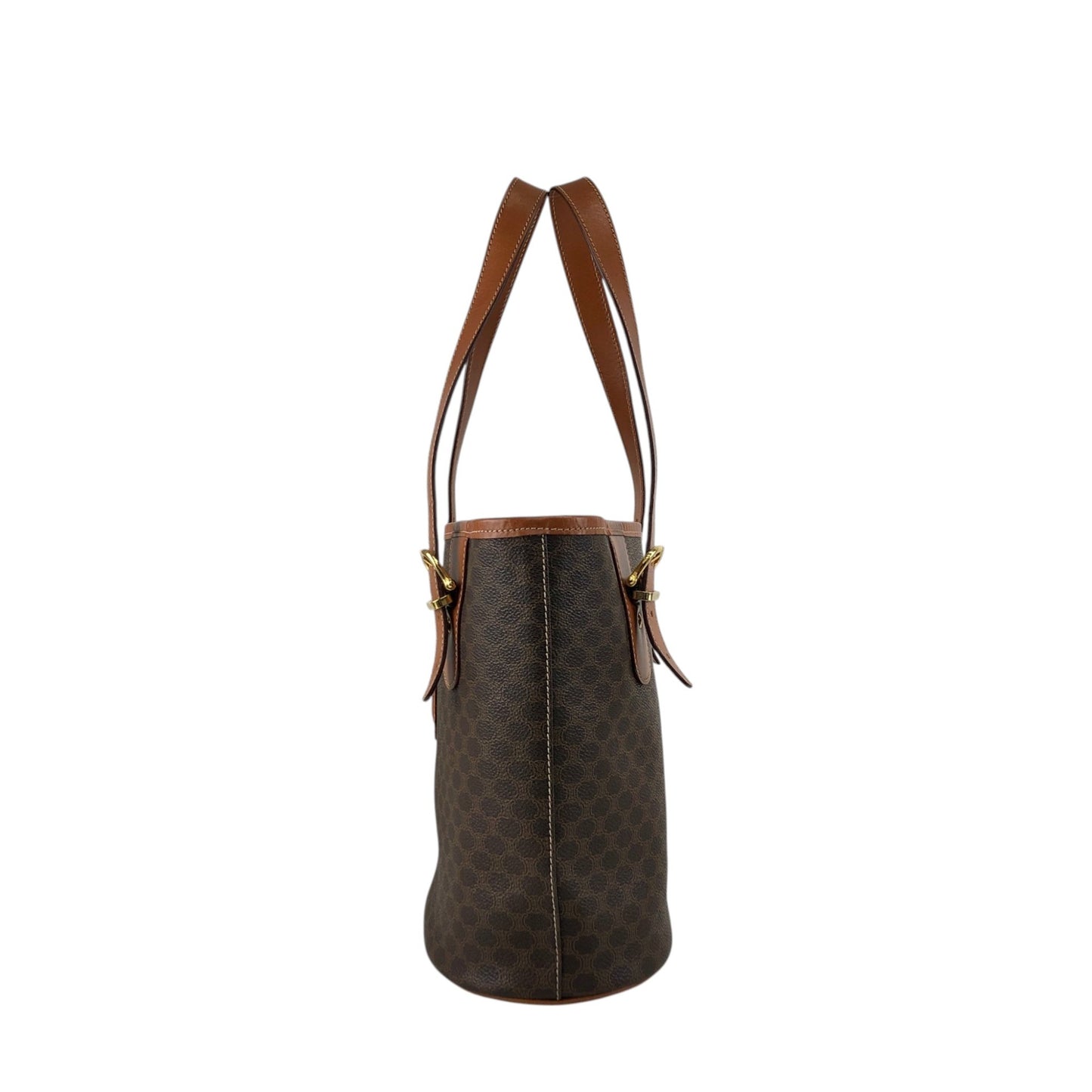 CELINE Macadam Blason Totebag Brown Vintage 2d6sne
