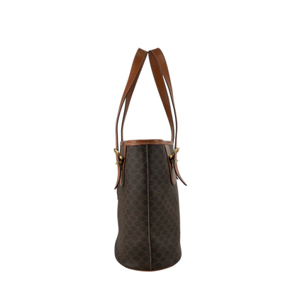 CELINE Macadam Blason Totebag Brown Vintage 2d6sne