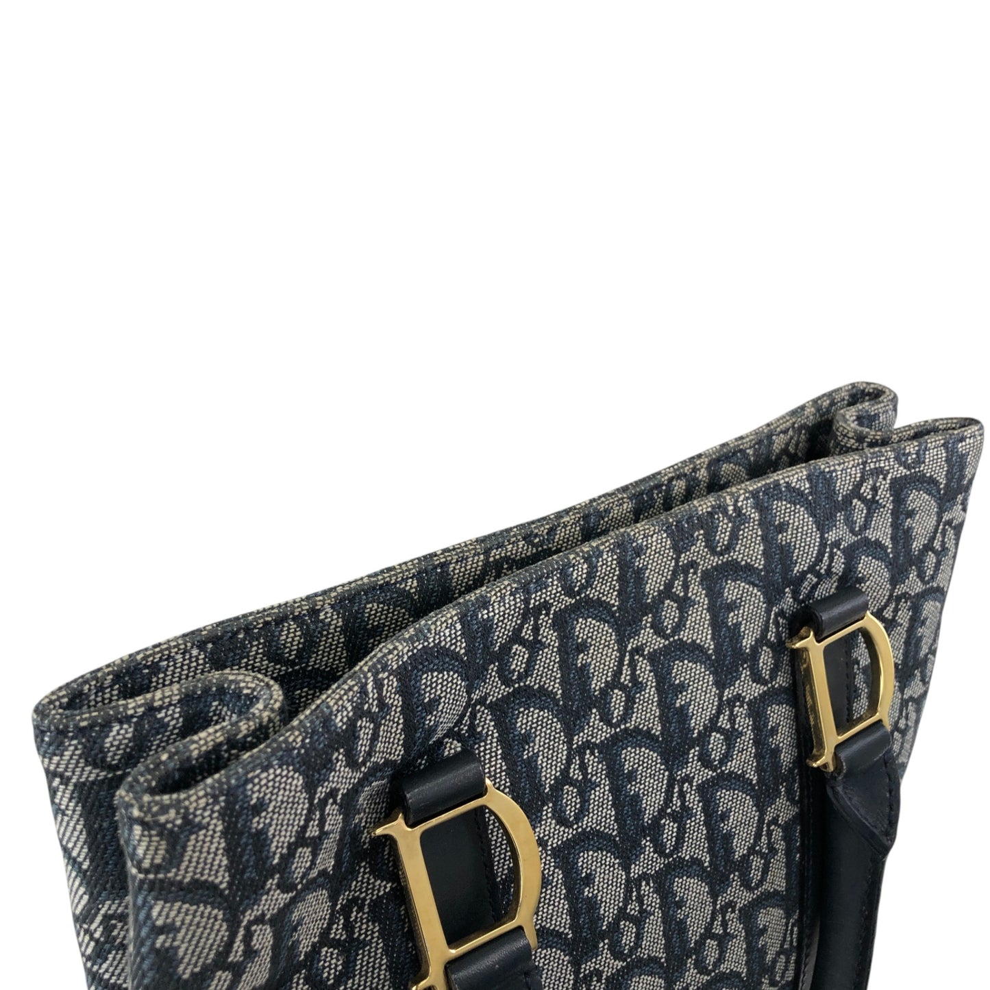 Christian Dior Trotter Totebag Navy Vintage hhwgat