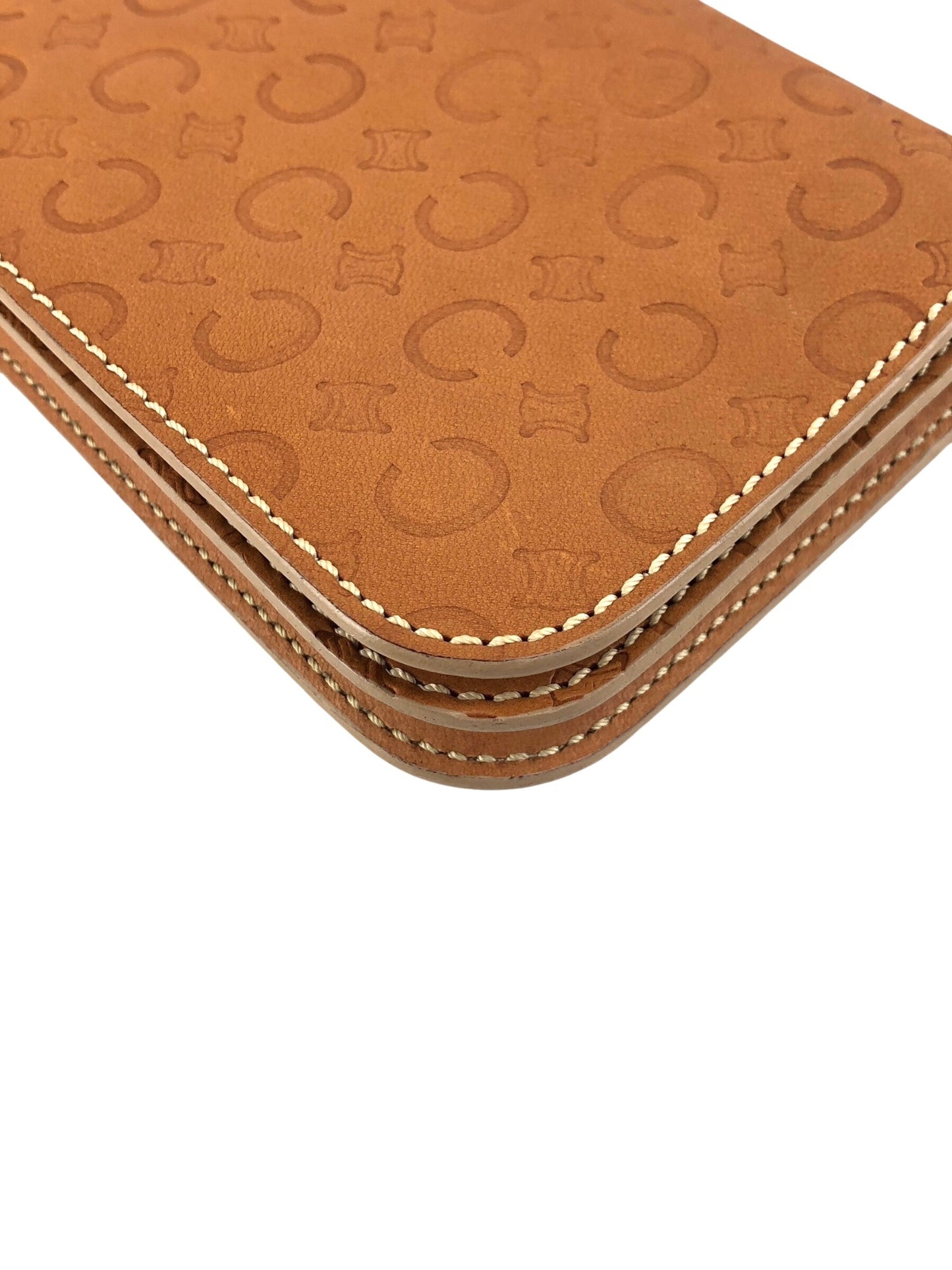 CELINE Shoulder bag Camel Vintage endhby