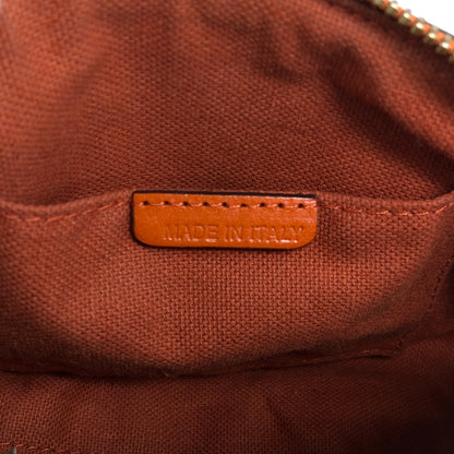 BURBERRY Nova Check Shoulder bag Beige×Orange Vintage 2e2732