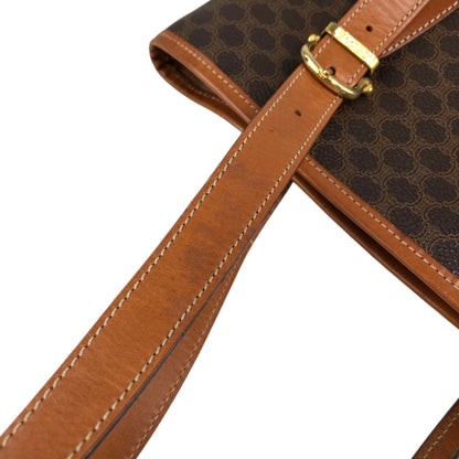 CELINE Macadam Blason Totebag Brown Vintage wfn3fv