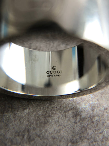 GUCCI SILVER925 Ring Silver Vintage z882dm