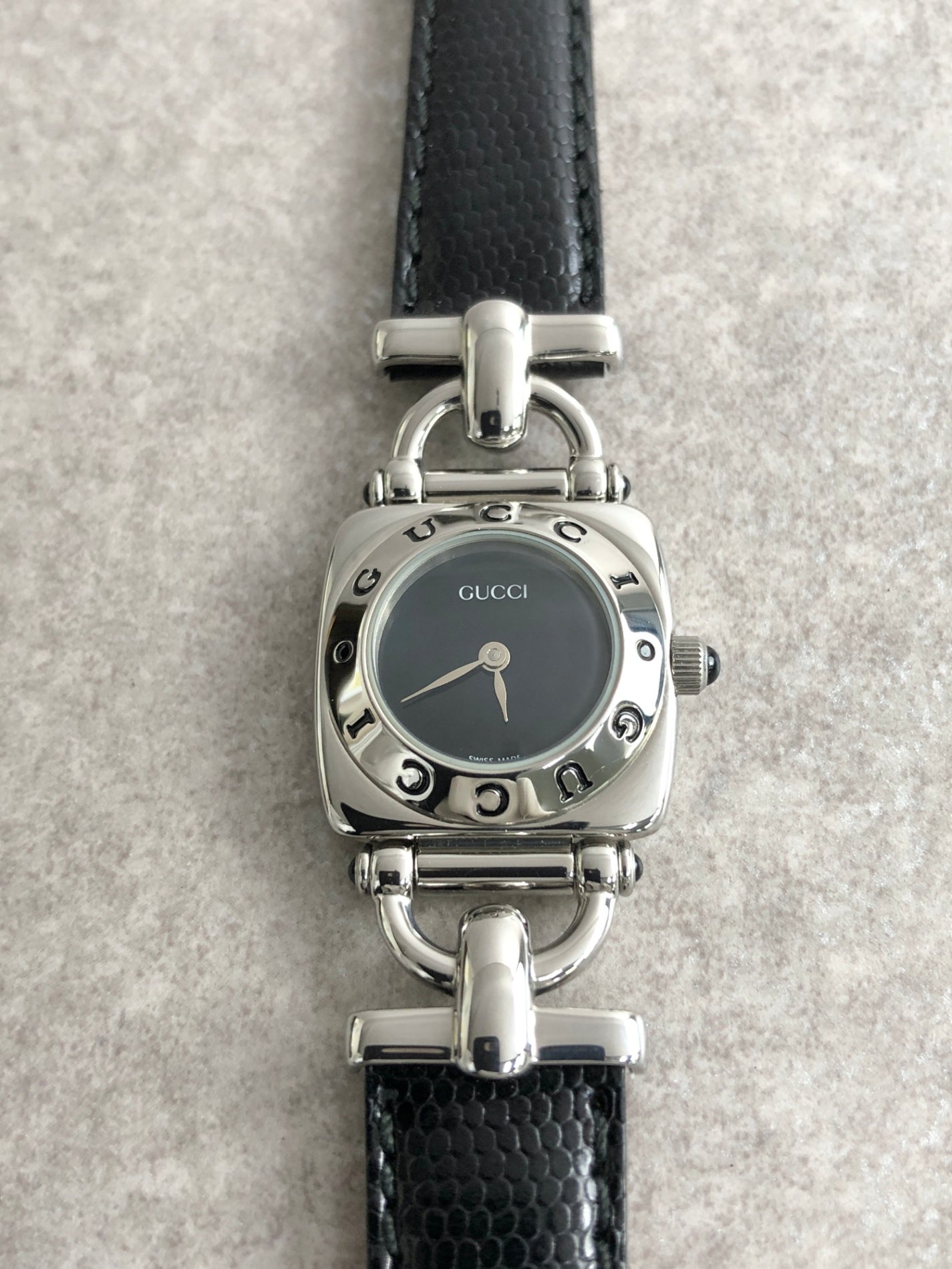 GUCCI Watch Silver 6300L Vintage cikijr