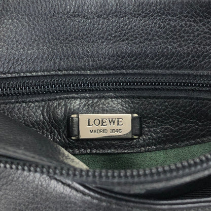 LOEWE Anagram Shoulder bag Black Vintage sxpusg