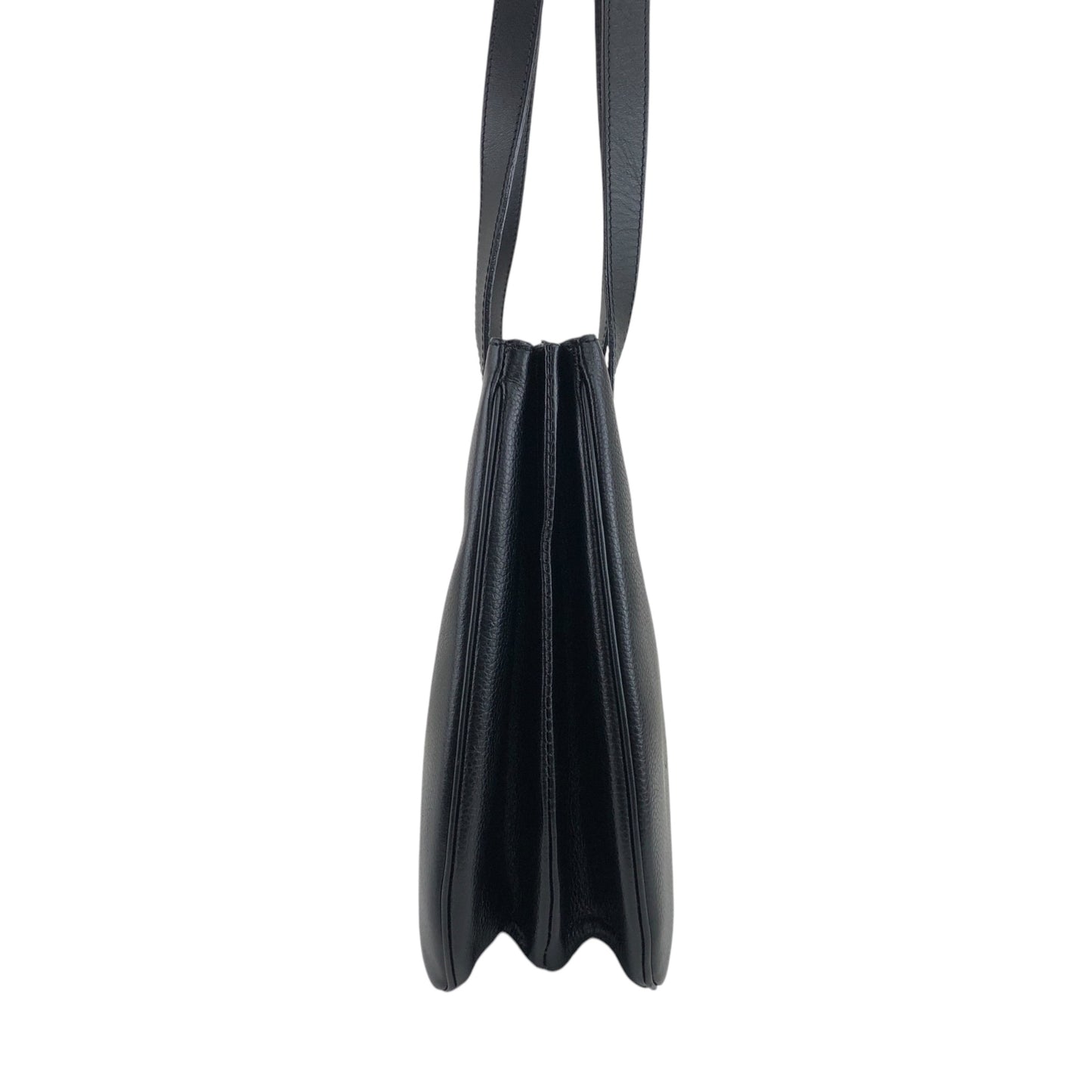 CELINE Toggle Clasp Shoulder bag Black Vintage dfgr6w