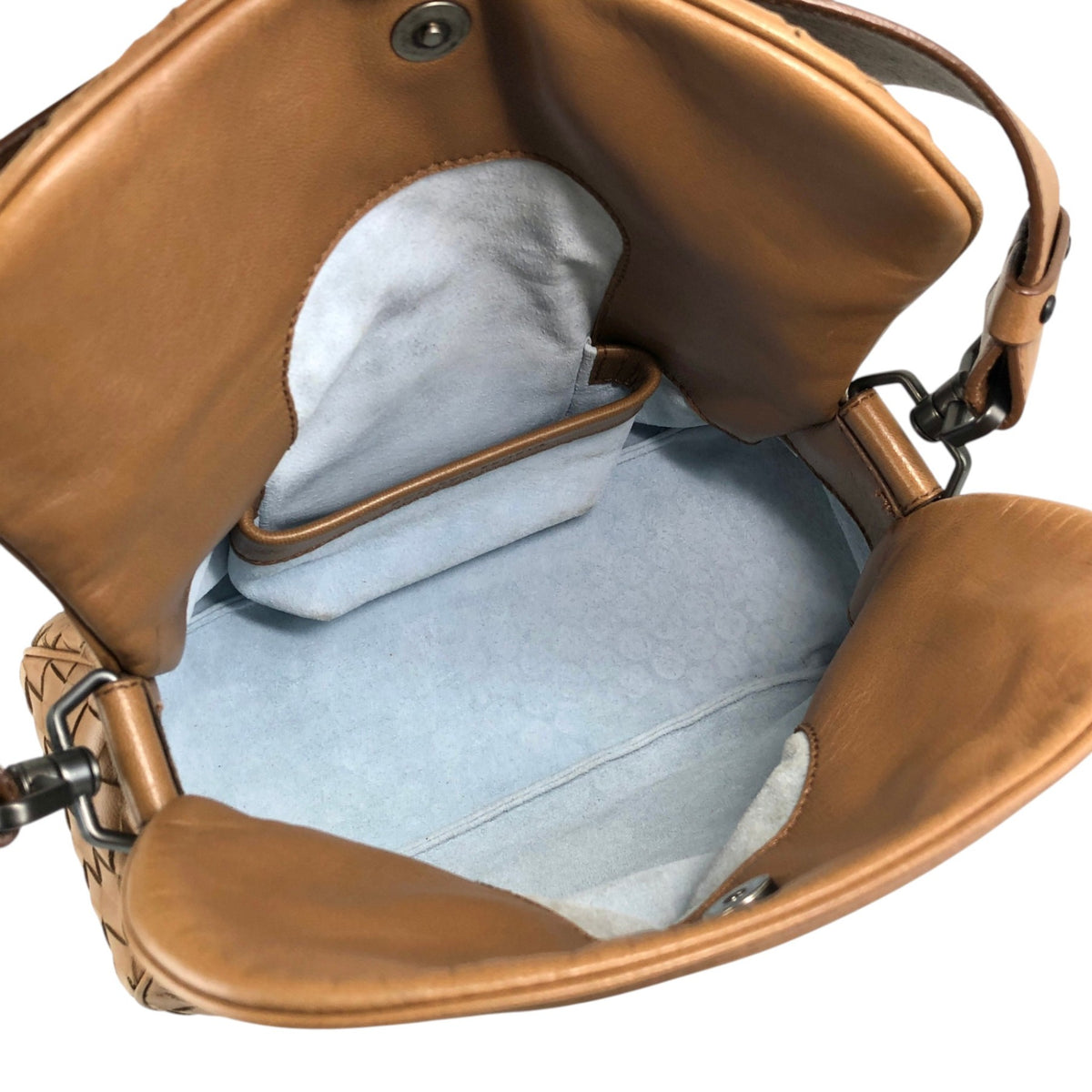 Bottega Veneta Intrecciato Shoulder bag Hobobag Brown Vintage 26xfe8