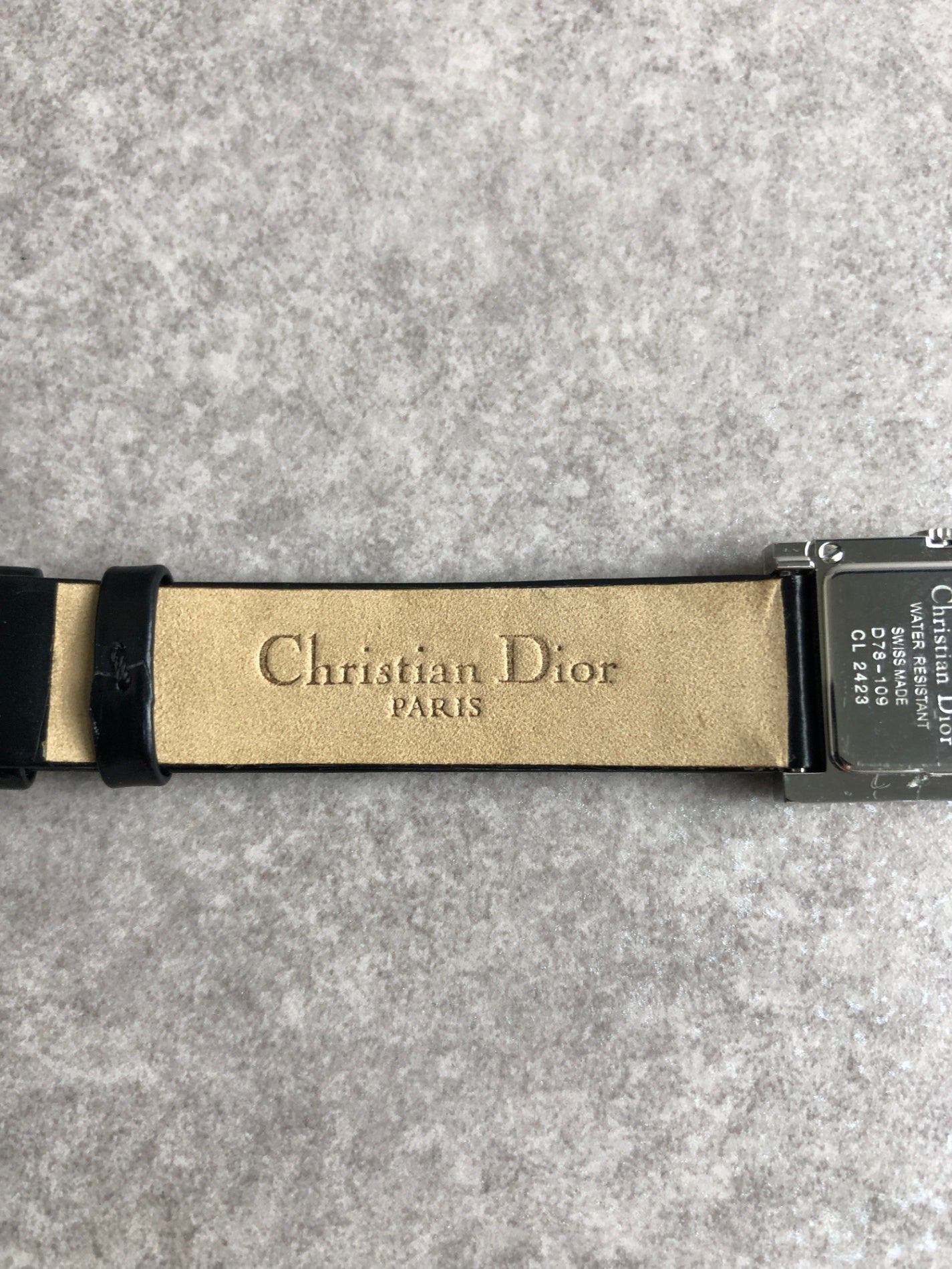 Christian Dior Quartz Watch Silver Vintage D79-109 hjjr3z
