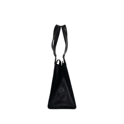 CELINE Horse Carriage Two-way Handbag Shoulder bag Black Vintage 3v3pu8