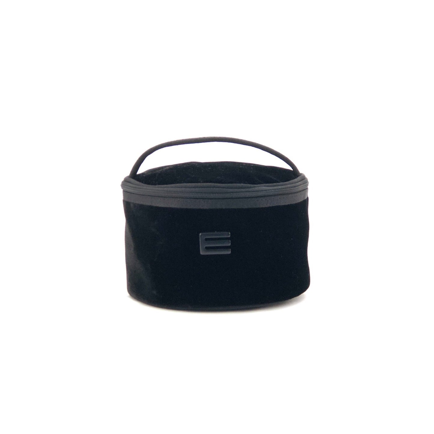 ETRO Velvet Vanity Bag Mini Handbag Black Vintage old 5fd62u