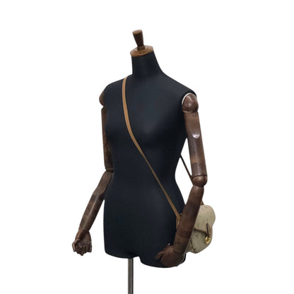 Christian Dior Honeycomb Pattern Shoulder bag Beige Vintage wvwdbt