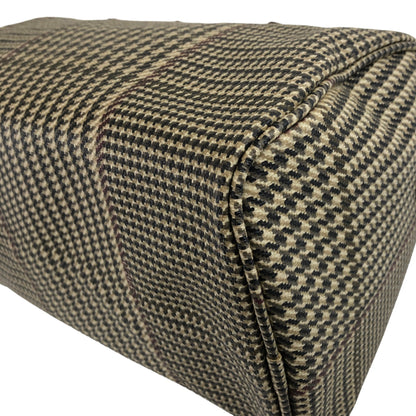 RALPH LAUREN PVC Handbag Boston bag Brown Vintage udae2k