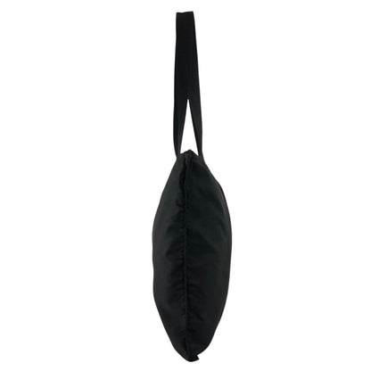 PRADA Tessuto Triangle Logo Handbag Totebag Black Vintage 6e4zku