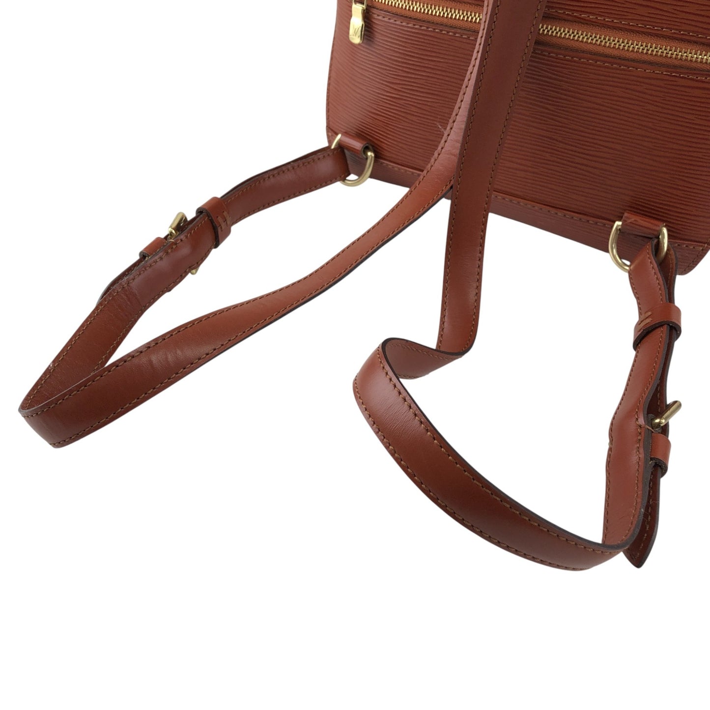 LOUIS VUITTON Epi Backpack Brown M52233 Vintage dfeveu