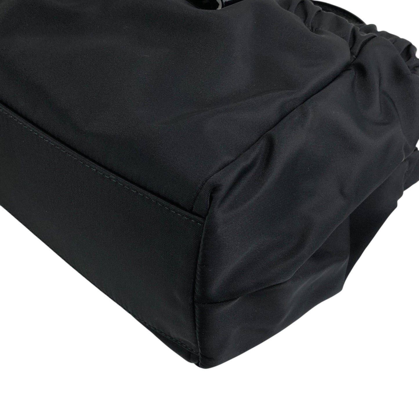 Salvatore Ferragamo Ribbon Handbag Black Vintage xucsbe