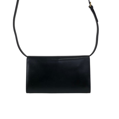 GUCCI GG logo Shoulder bag Black Vintage ugbam2