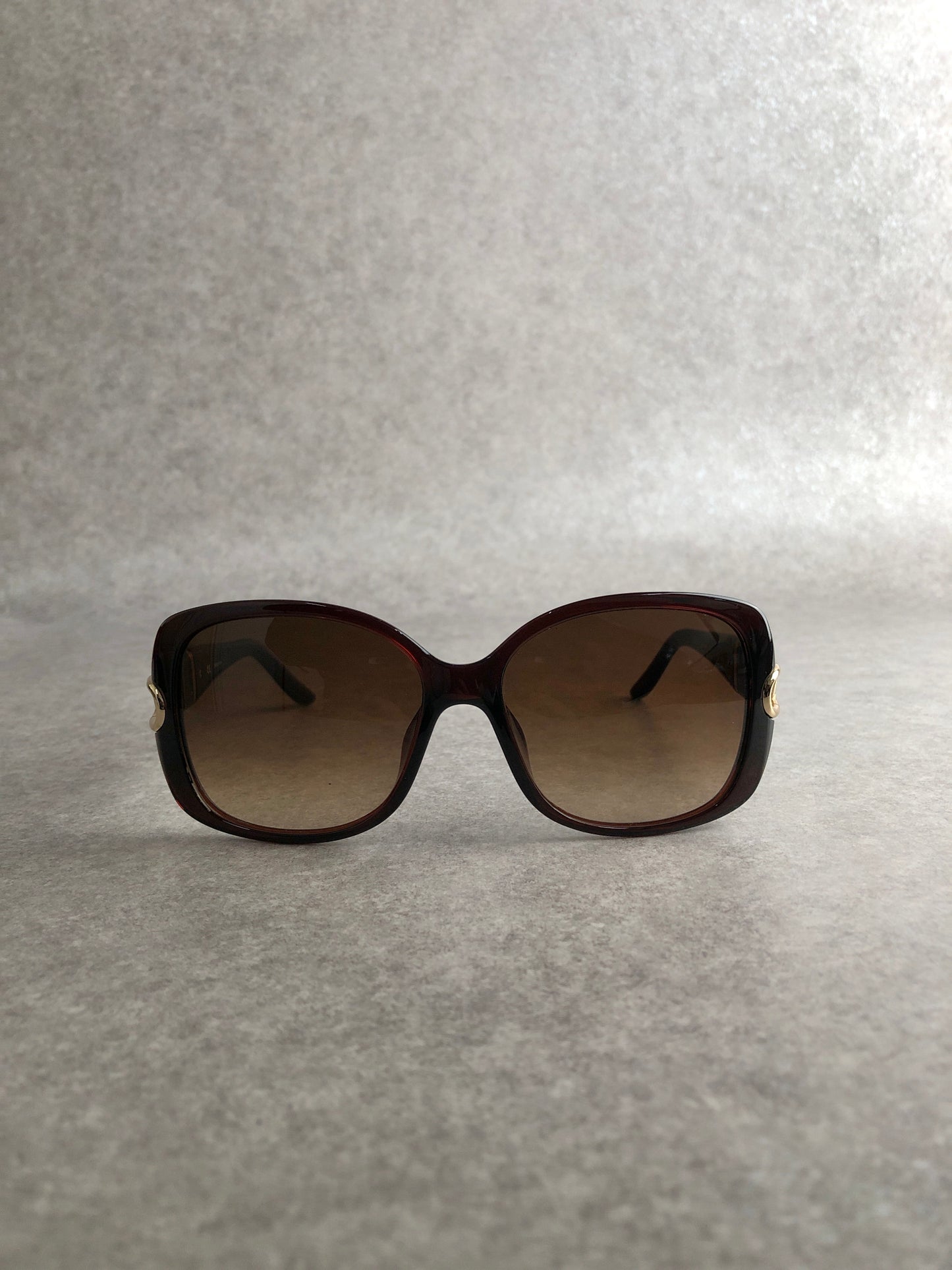 LOEWE Logo Sunglasses Brown SLW782G Vintage rxvr4x