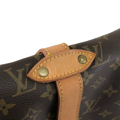 LOUIS VUITTON Monogram Shoulder bag Brown Vintage jer2hr