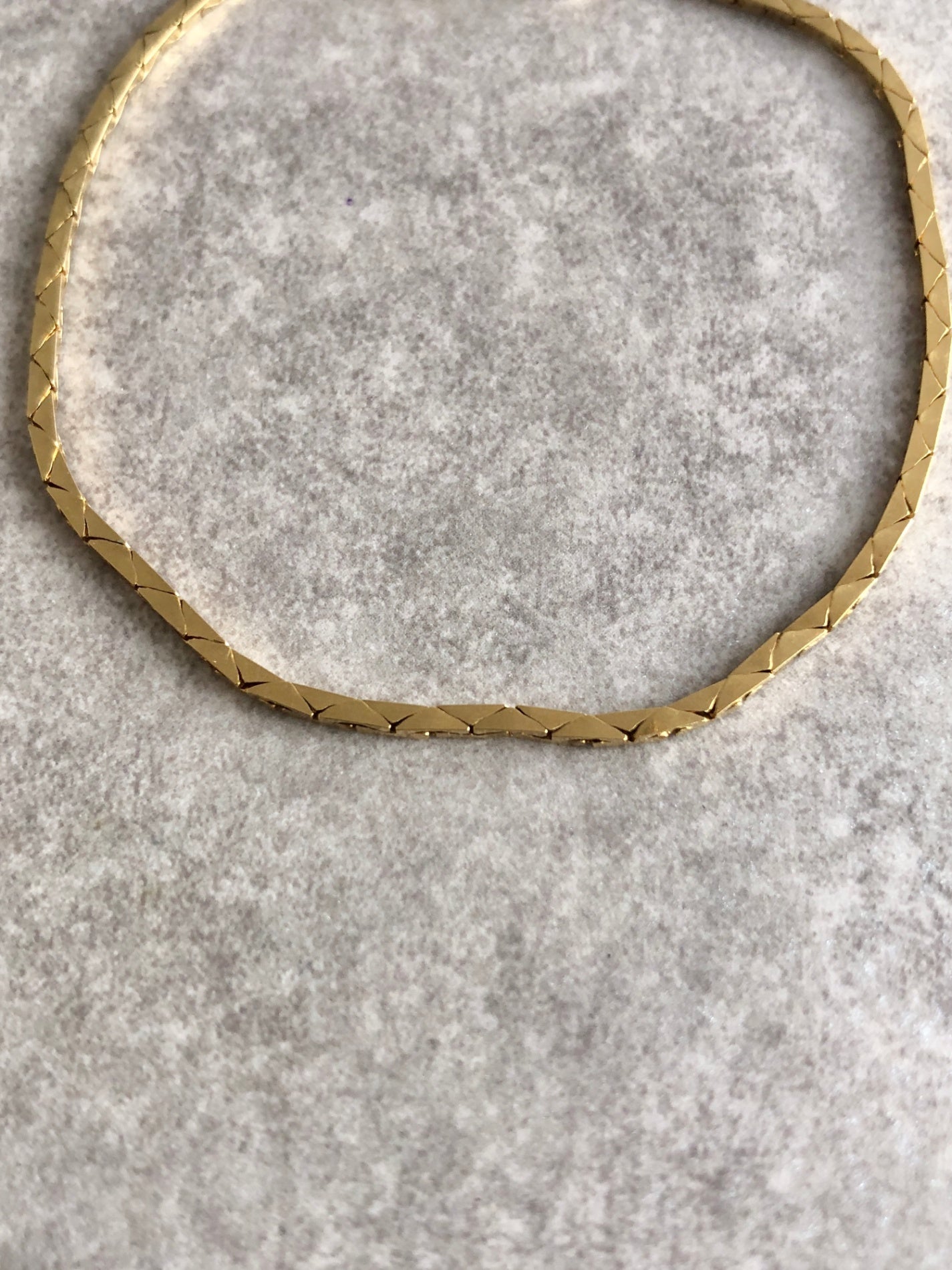 Christian Dior CD Logo Bracelet Gold Vintage z8cwpr