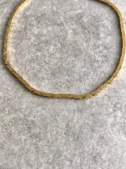 Christian Dior CD Logo Bracelet Gold Vintage z8cwpr