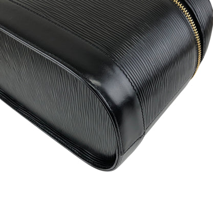 VALENTINO GARAVANI Logo Charm Two-way Handbag Shoulder bag Black Vintage 58zrvp