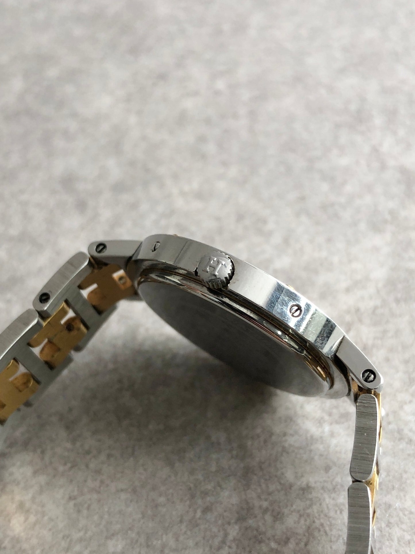 HERMES Watch Gold×Silver Vintage gmrz5y