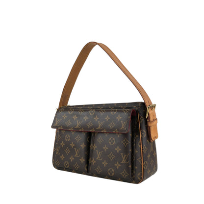LOUIS VUITTON Monogram Shoulder bag Viva-Cité MM M51164 Brown Vintage w5ixn2