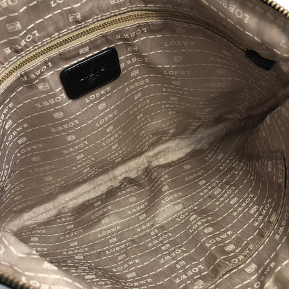 LOEWE Leather Shoulder bag Brown Vintage usk62t