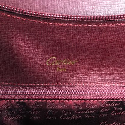 Cartier Turn Lock Backpack Bordeaux Vintage txrxit