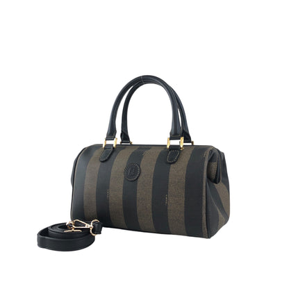 FENDI Two-way Boston bag Black Vintage 63dppy