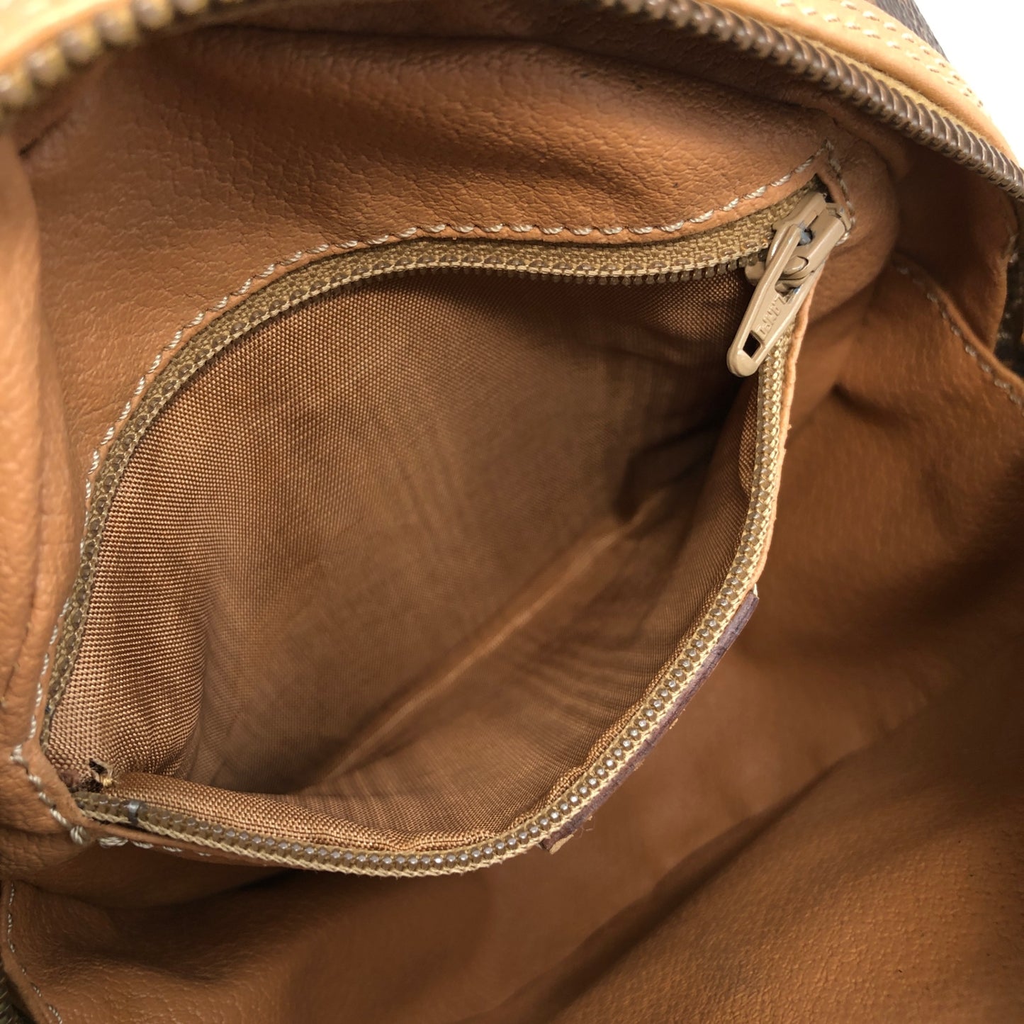 CELINE Macadam Blason Shoulder bag Brown Vintage 6ufdi7