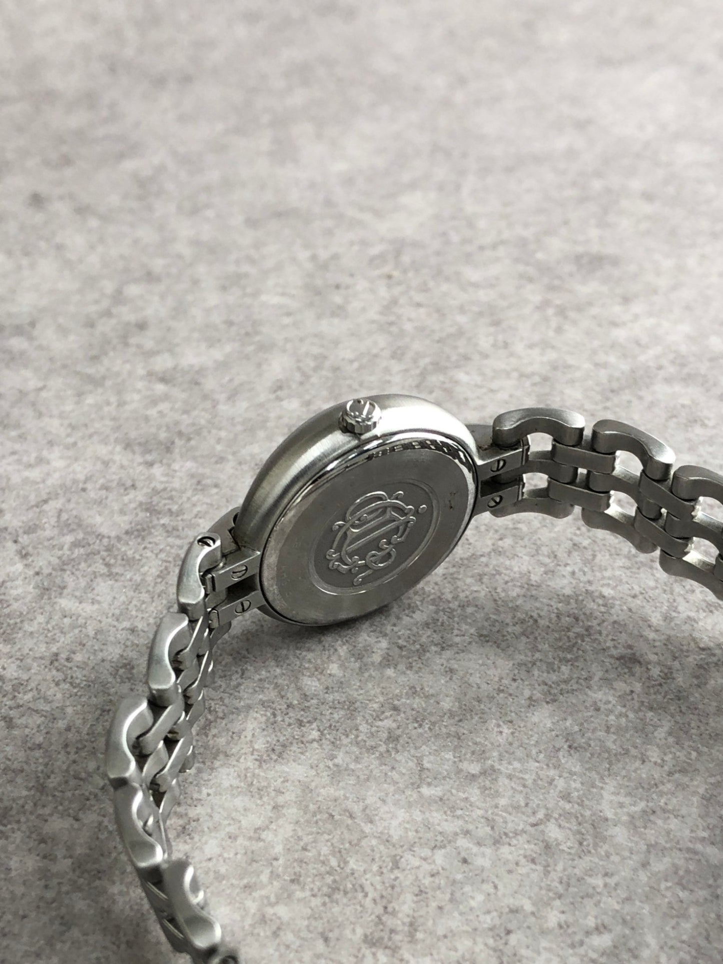 Christian Dior Quartz Watch Silver M51980 Vintage 3ptzbd