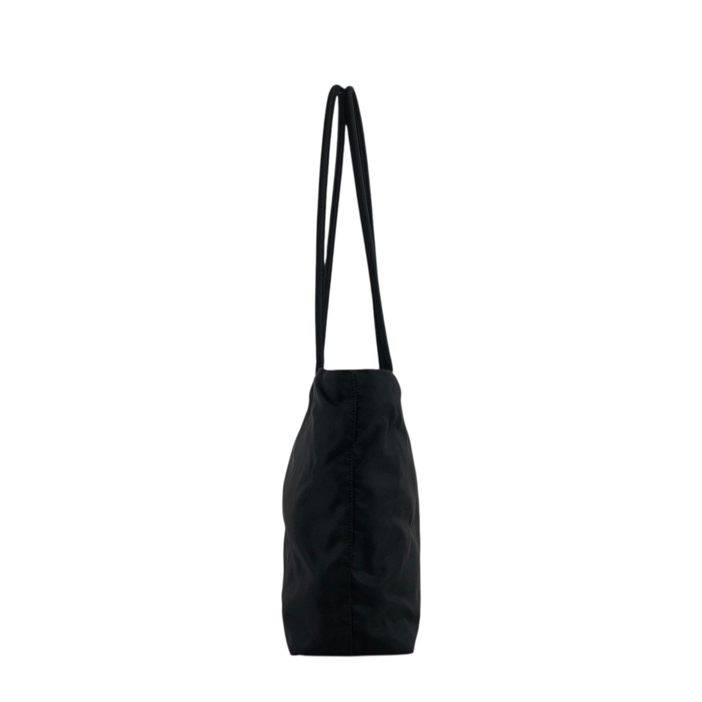 PRADA Tessuto Triangle Logo Totebag Black Vintage 26be6f