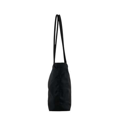 PRADA Tessuto Triangle Logo Totebag Black Vintage 26be6f