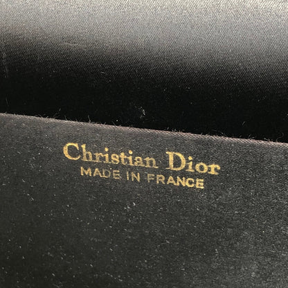Christian Dior Logo Chain Shoulder bag Black Vintage mr3a3y