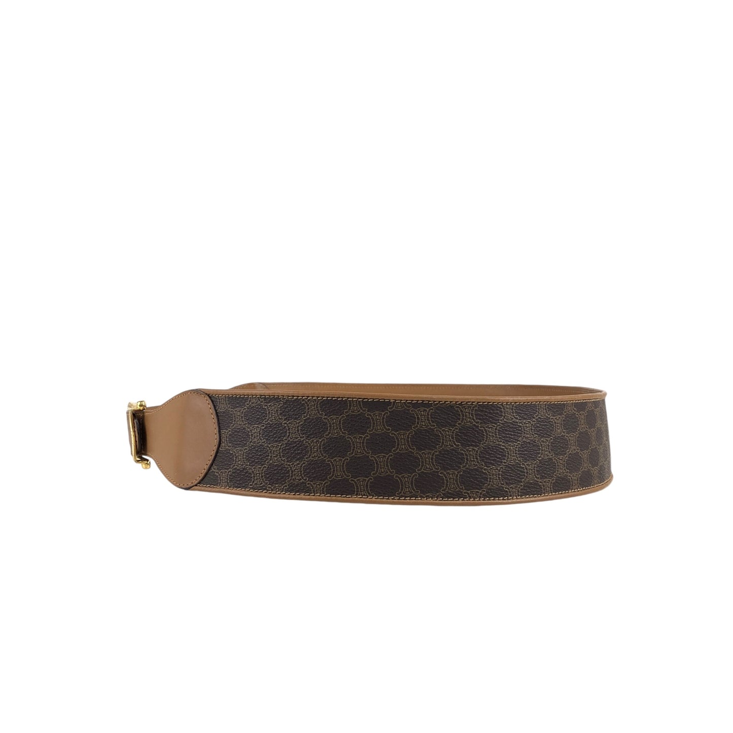 CELINE Macadam Belt Brown Vintage tzt2w3