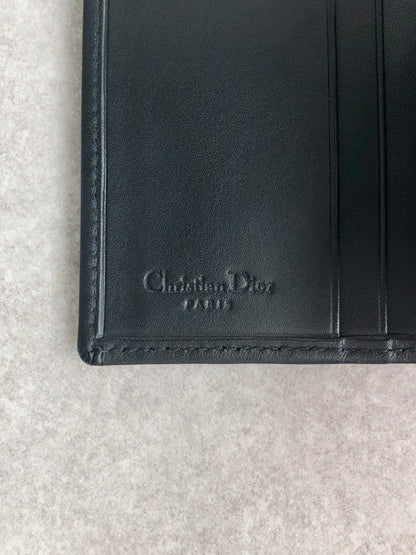 Christian Dior Trotter 折疊錢包 海軍藍 復古 azkkb6
