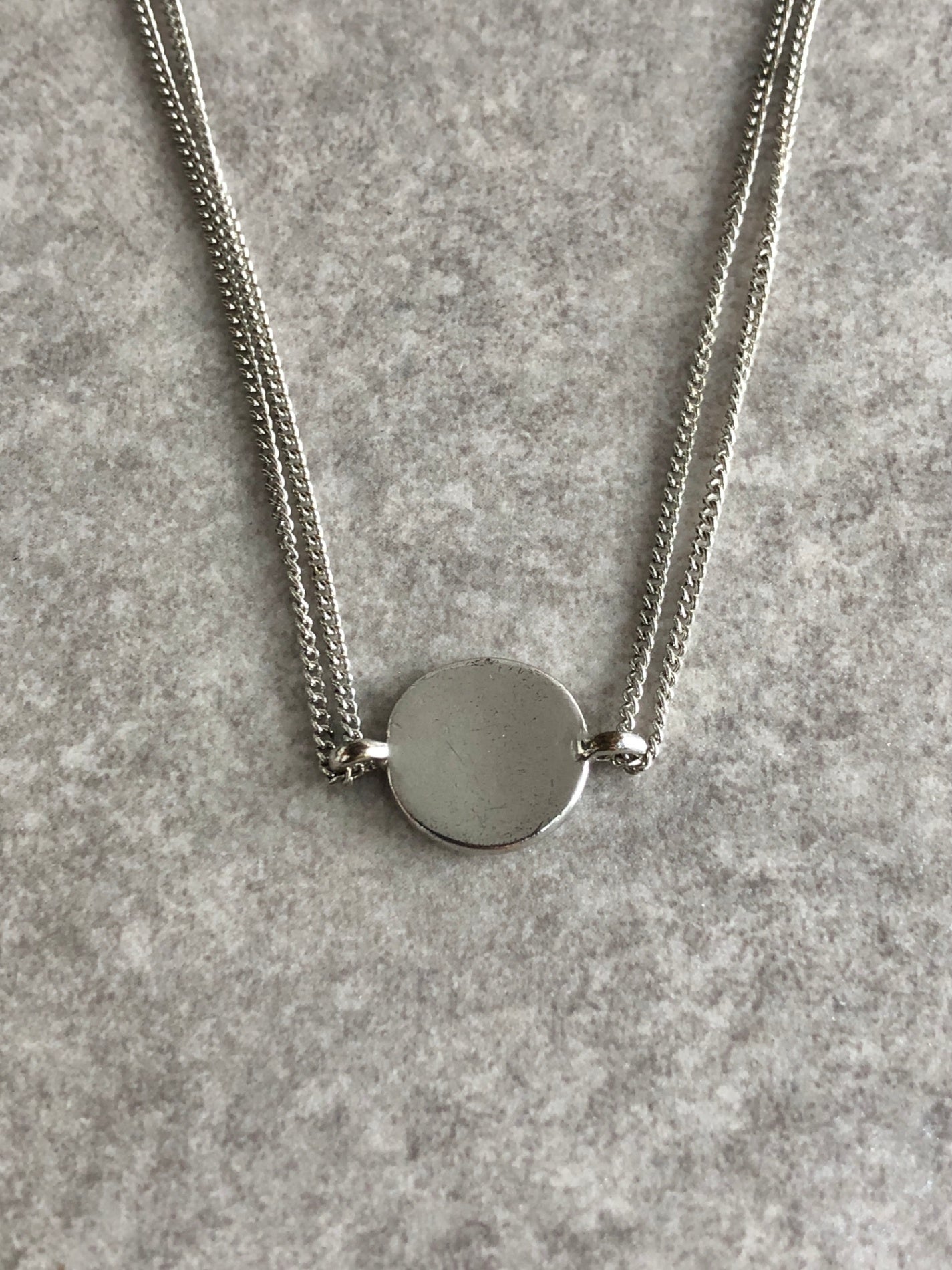 Christian Dior Logo Bracelet Silver Vintage ngucub