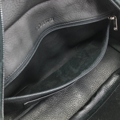 LOEWE Amazona28 Anagram Handbag Boston bag Black Vintage f8gywz