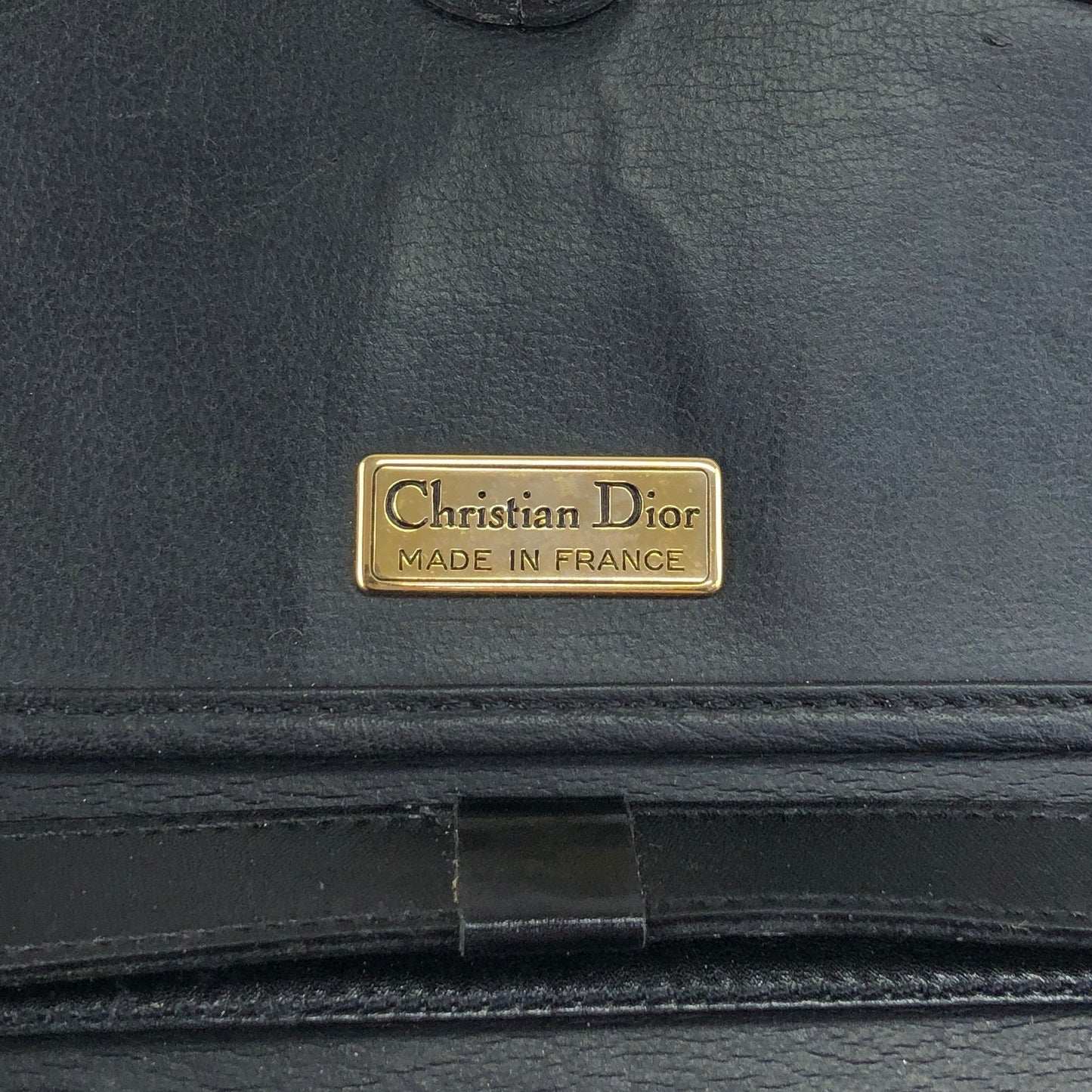 Christian Dior Shoulder bag Black Vintage yupe2m