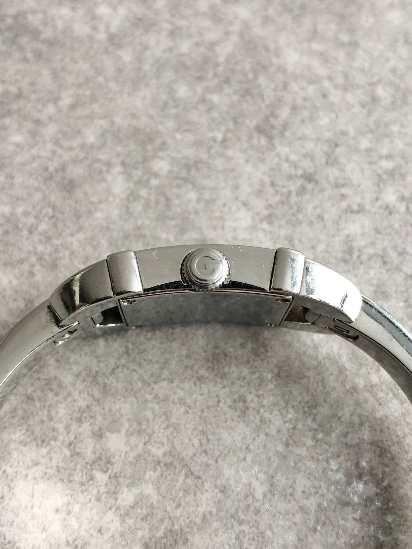 GUCCI Quartz Watch Silver 6800L Vintage jyzj4n