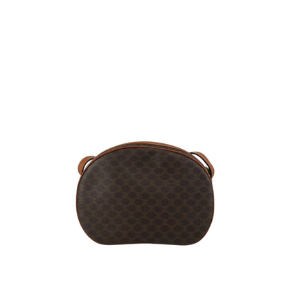 CELINE Macadam  Blason Shoulder bag Brown Vintage t4wybd